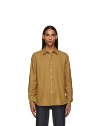 Ps By Paul Smith Tan Tailored Shirt