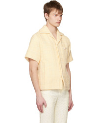 young n sang Yellow Sequinned Shirt