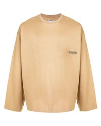 Wooyoungmi Logo Embroidered Long Sleeve Top