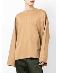 Wooyoungmi Round Neck Long Sleeved T Shirt