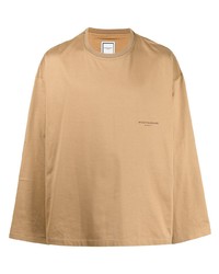 Wooyoungmi Round Neck Long Sleeved T Shirt