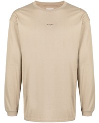 WTAPS Round Neck Long Sleeved T Shirt