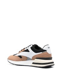 BOSS Colour Block Panelled Sneakers