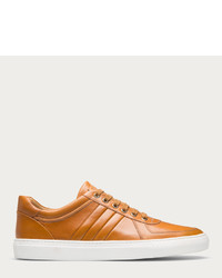 Bally Heider Leather Sneaker In Light Cuoio