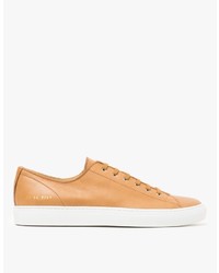 Common Projects Tournat Low In Tan Leather