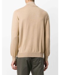Fay Buttoned Neck Pullover
