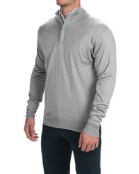 Peter Millar Silk Cashmere Sweater Zip Neck