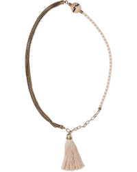 Lanvin Natu Long Tassel Necklace