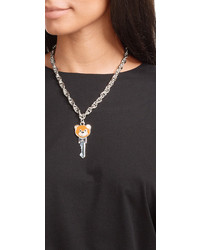 Moschino Teddy Bear Key Necklace