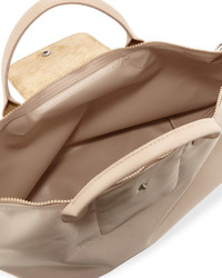 Longchamp Le Pliage Medium Tote Bag Tan