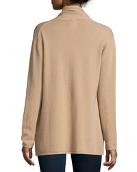 Neiman Marcus Cashmere Collection Modern Cashmere Open Cardigan
