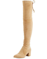 Stuart Weitzman Thighland Suede Over The Knee Boot