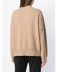 Federica Tosi Cut Detail Flared Sweater