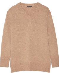 The Row Manta Cashmere And Silk Blend Sweater Sand