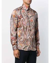 Daniele Alessandrini Paisley Print Shirt