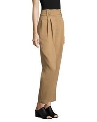 3.1 Phillip Lim Belted Double Crepe Trousers