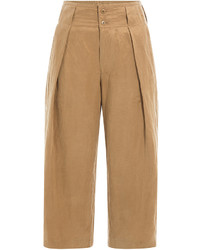 Closed Cropped Cotton Pants
