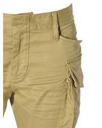 Dsquared2 Stretch Cotton Twill Cargo Pants