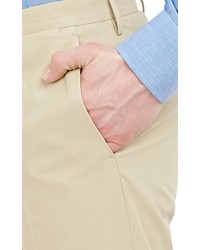 Incotex M Body Modern Fit Cotton Trousers Brown