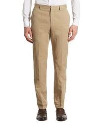 Polo Ralph Lauren Regular Fit Gart Dyed Cotton Linen Trousers