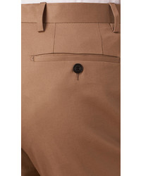 Burberry Slim Fit Stretch Cotton Travel Tailoring Trousers