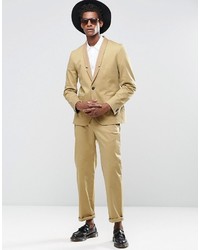Religion Straight Leg Cropped Pants In Camel