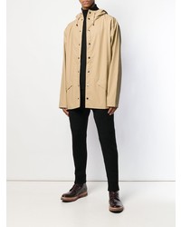 Rains Buttoned Hooded Coat