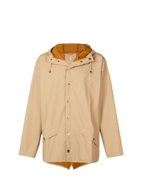 Rains Buttoned Hooded Coat