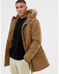 French Connection Faux Parka Jacket