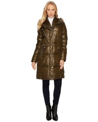 Andrew Marc Marc New York By Leigh 37 Lacquer Puffer Coat Coat