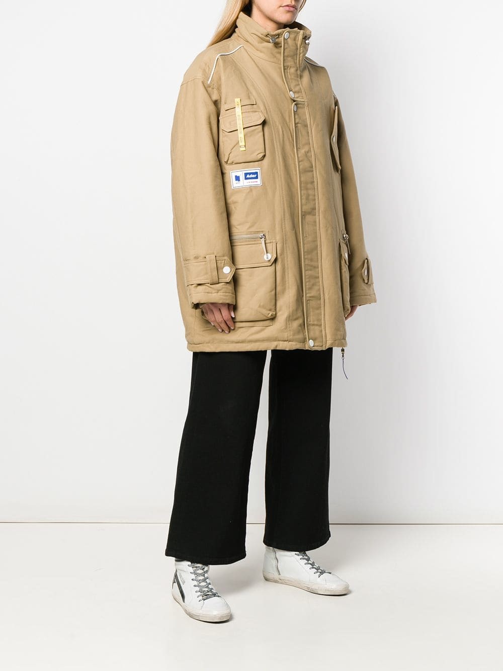 Ader Error Oversized Padded Coat, $627 | farfetch.com | Lookastic