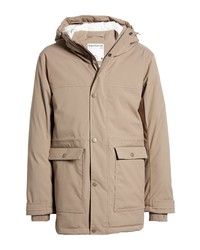 Frank and Oak Plateau Hooded Recycled Polyester Parka