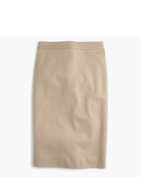 J.Crew No 2 Pencil Skirt In Two Way Stretch Cotton