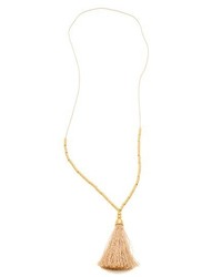 Gorjana Tulum Long Tassel Pendant Necklace