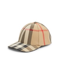 Burberry Giant Check Baseball Cap In Archive Beige At Nordstrom