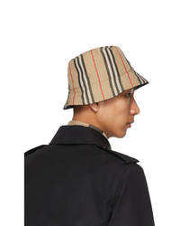 Burberry Cotton Icon Stripe Bucket Hat