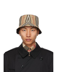 Burberry Cotton Icon Stripe Bucket Hat