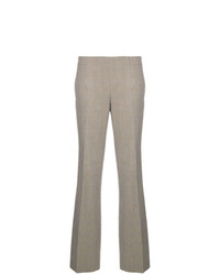 A.P.C. Houndstooth Plaid Flared Trousers
