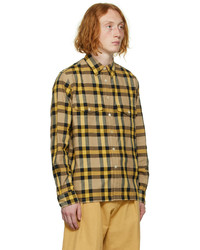 Ps By Paul Smith Brown Check Shirt
