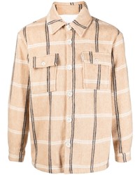 Family First Jersey Fleece Check Plaid Shirt
