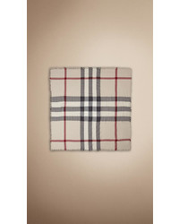 Burberry Check Wool Square  Large
