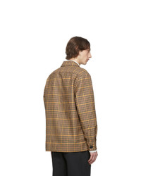 Schnaydermans Multicolor Check Overshirt Jacket