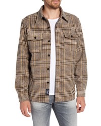 Schott NYC Water Resistant Wool Blend Shirt Jacket