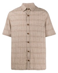 Nanushka Checked Short Sleeve Shirt