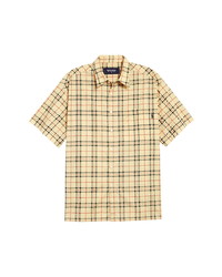 Noon Goons Liam Plaid Button Up Camp Shirt