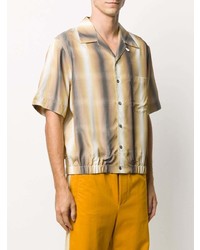 Marni Stripe Pattern Elasticated Waist Shirt