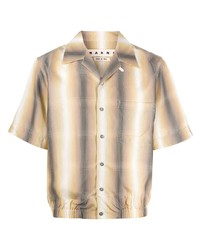 Marni Stripe Pattern Elasticated Waist Shirt