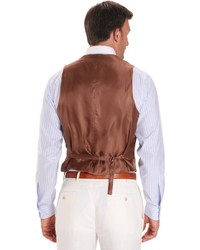 Brooks Brothers Multi Deco Herringbone Vest