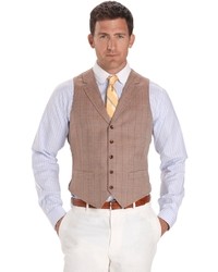 Brooks Brothers Multi Deco Herringbone Vest