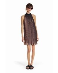 Pleated Trapeze Dress